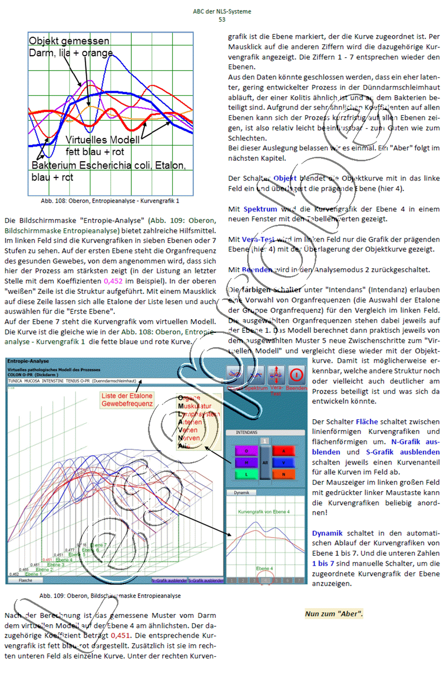 Entropieanalyse - Bildschirmmaske